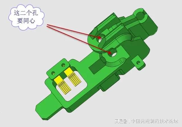 AG九游会网站这套汽车传感器支架紧密模具怎样策画？(图2)