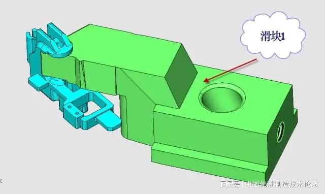 AG九游会网站这套汽车传感器支架紧密模具怎样策画？(图4)