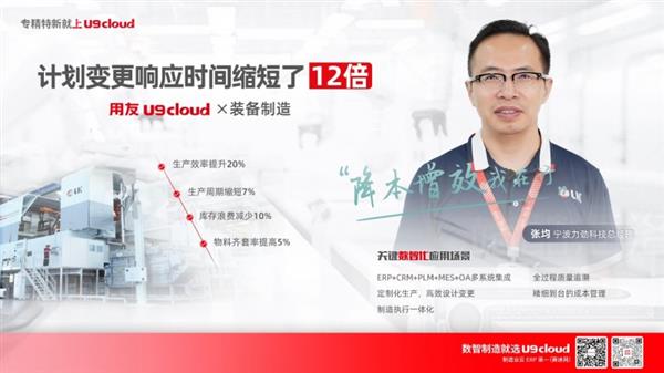 AG九游会网站联袂用友U9 Cloud 宁波力劲引颈压铸行业数智化海潮(图2)